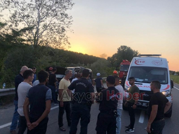 Akyazı'da kaza