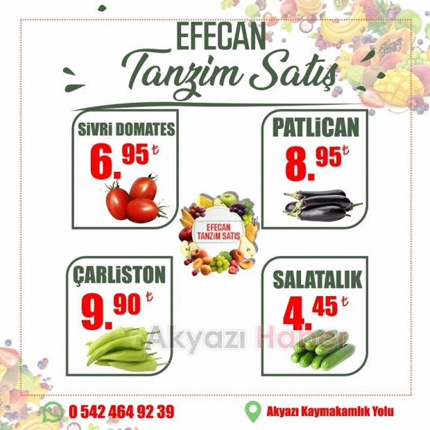  Doyasıya Karpuz Keyfi Efecan Tanzim Satış'ta