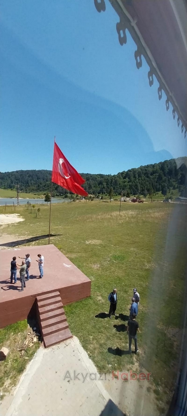 Muhtarlar Acelle Şenlik Alanına ziyaret