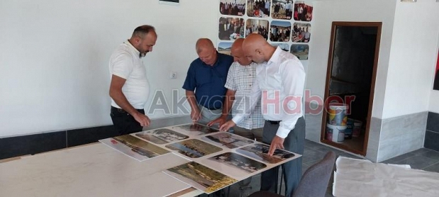 Muhtarlar Acelle Şenlik Alanına ziyaret