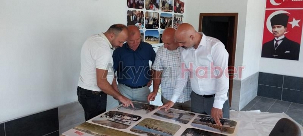 Muhtarlar Acelle Şenlik Alanına ziyaret