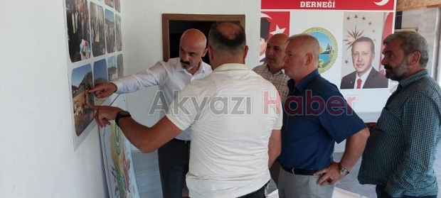 Muhtarlar Acelle Şenlik Alanına ziyaret