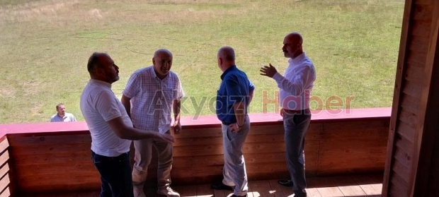 Muhtarlar Acelle Şenlik Alanına ziyaret