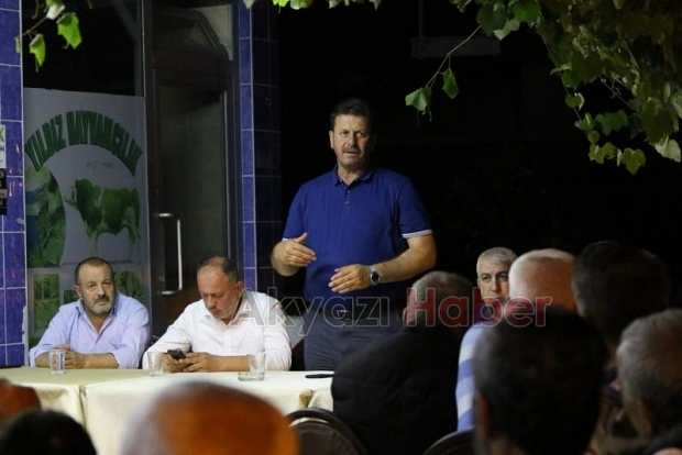 Bizim gayemiz Akyazı’mıza hizmetkar olabilmek