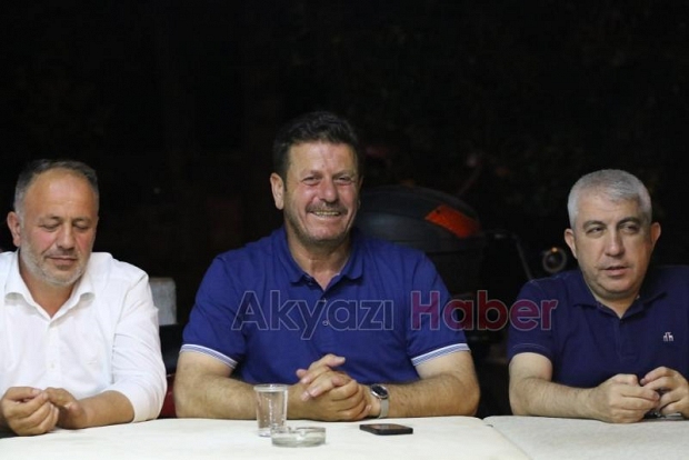 Bizim gayemiz Akyazı’mıza hizmetkar olabilmek