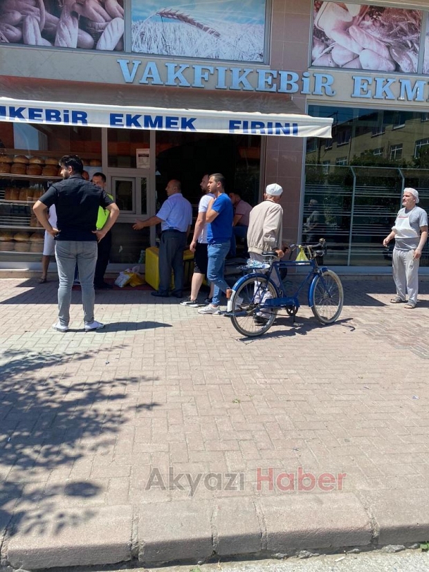 PTT'nin motosikletini çaldı kaçarken fırına girdi