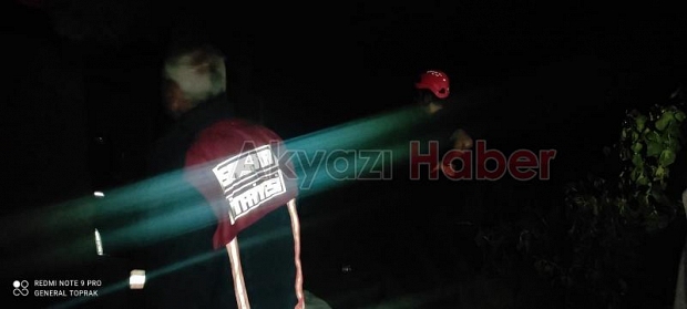 Akyazı'da samanlık yangını