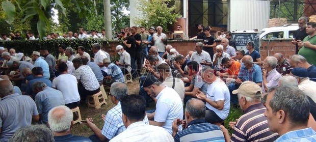 Nişanlısının gözleri önünde boğulan gence son görev