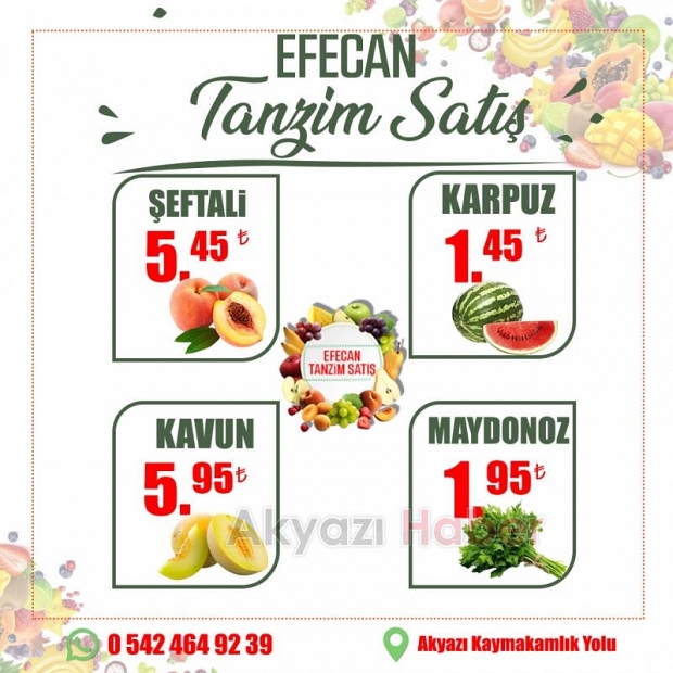 Efecan Tanzim Satış'ta yüzde yüz lezzet