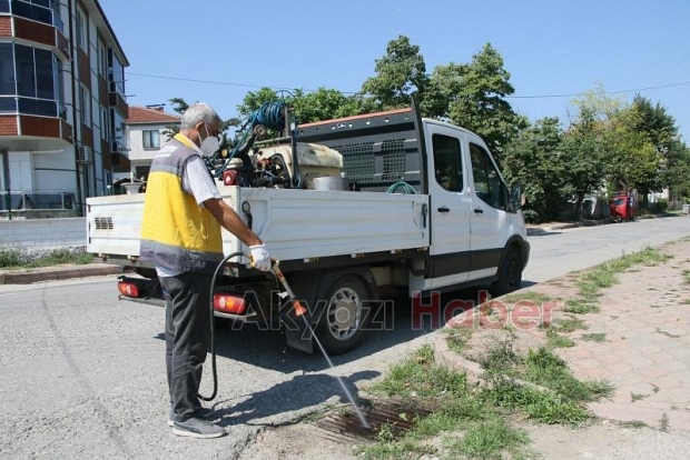  ilaçlama çalışmaları aralıksız sürüyor
