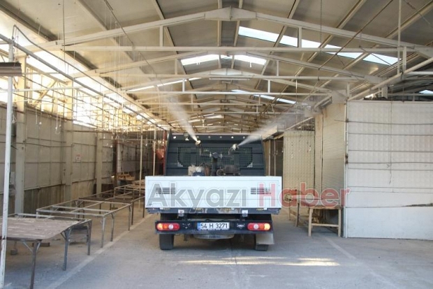  ilaçlama çalışmaları aralıksız sürüyor