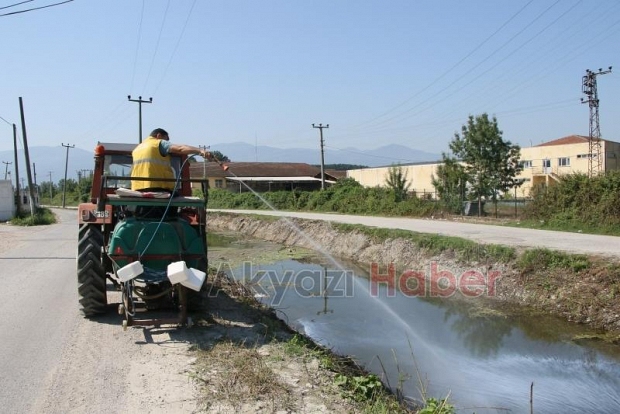  ilaçlama çalışmaları aralıksız sürüyor