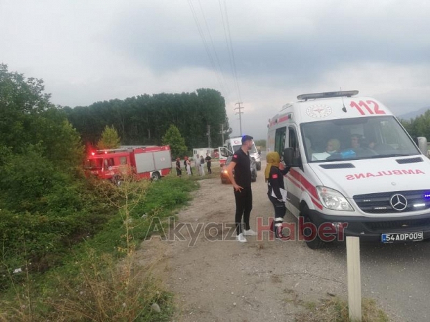 Salihiye Köprüsü karşısında kaza