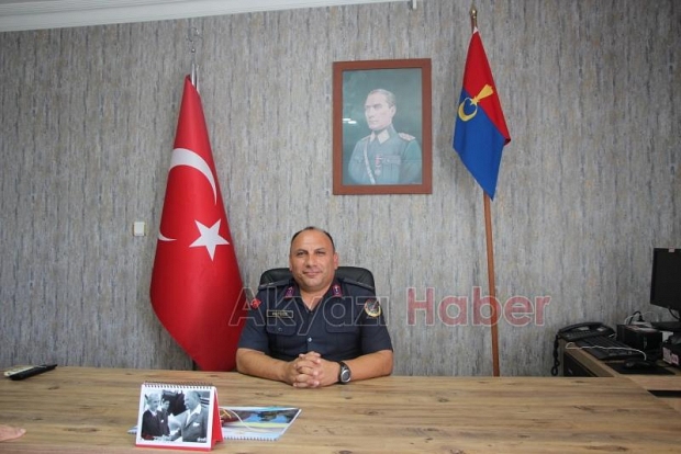 Akyazı Basın Birliği'nden İlçe Jandarma Komutanı'na ziyaret