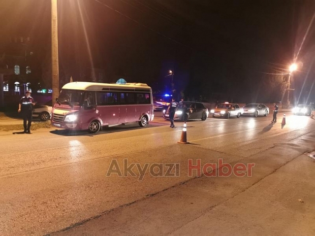 Akyazı'da jandarmadan huzur ve güven uygulaması