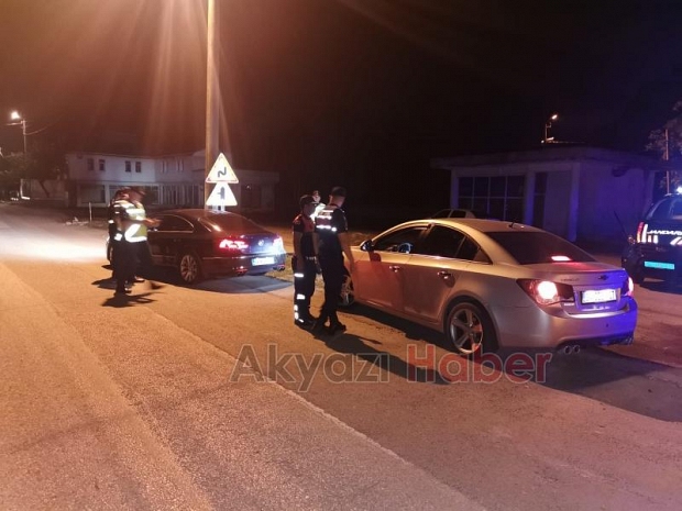 Akyazı'da jandarmadan huzur ve güven uygulaması
