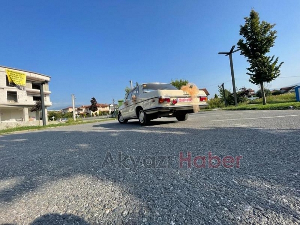 Akyazı'nın İlk Klasik Gelin Arabası