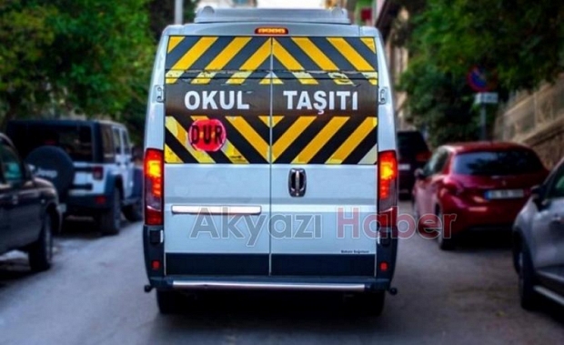 Sakarya'da okul servisleri kontak kapatabilir