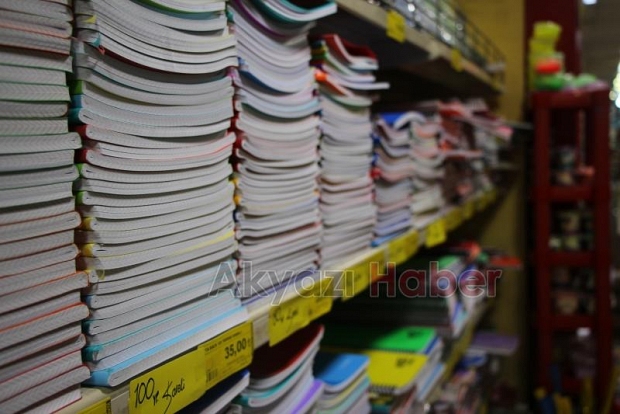 Tüm kırtasiye ürünleri Çarşı Pazar'da