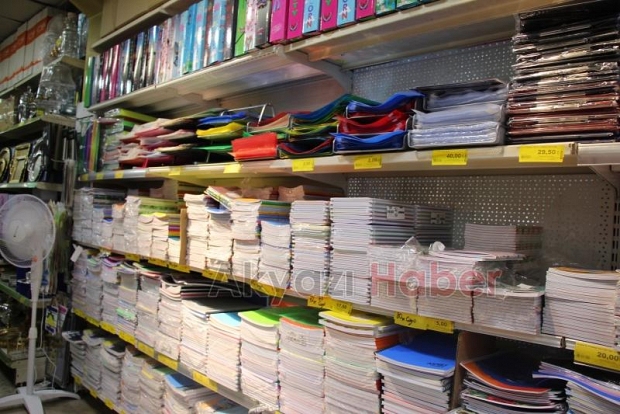 Tüm kırtasiye ürünleri Çarşı Pazar'da
