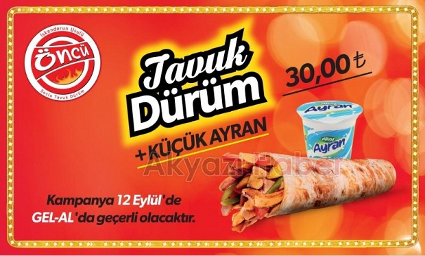 Akyazı Öncü döner'de kampanya devam ediyor
