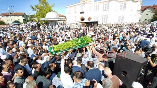 Şehit Kaymakamın babasına son görev