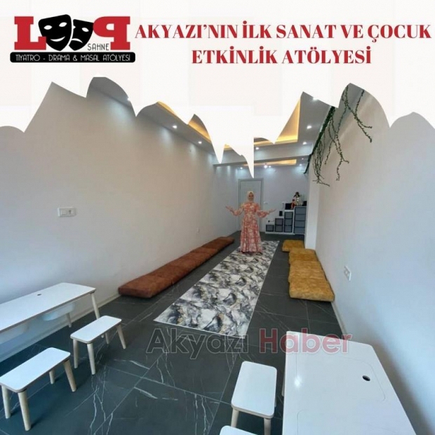 Akyazı'nın İlk Sanat ve Çocuk Etkinlik Atölyesi Açılıyor