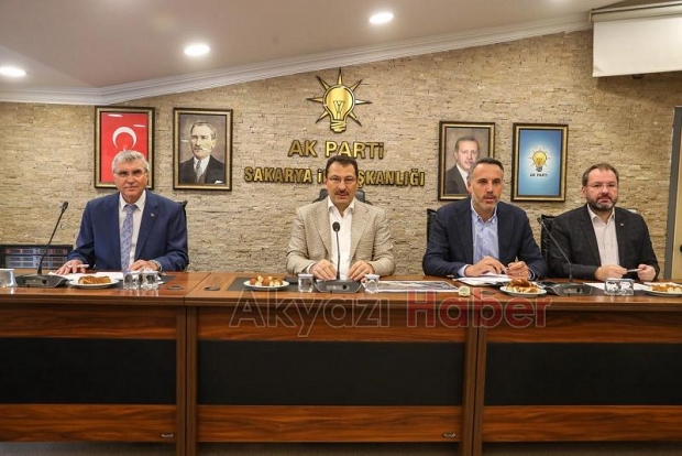 Cumhurbaşkanı ziyareti öncesi toplantı