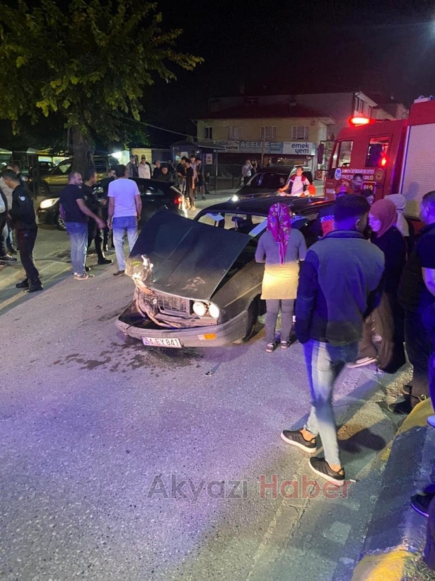 Akyazı'da kaza