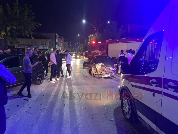 Akyazı'da kaza
