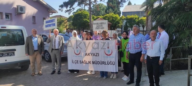 Akyazı'da Dünya Yürüyüş Günü Etkinliği