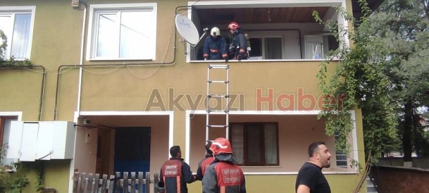  Akyazı'da yangın