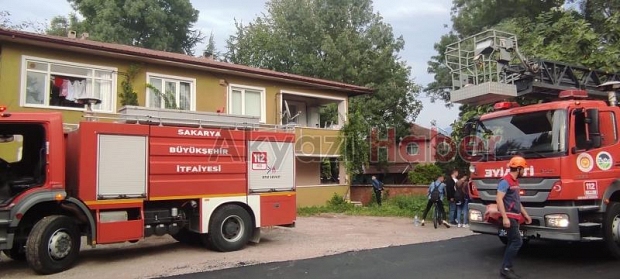  Akyazı'da yangın