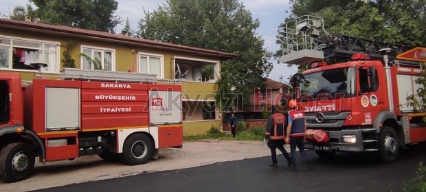  Akyazı'da yangın