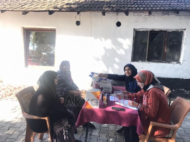 İki mahallede kanser taraması etkinliği