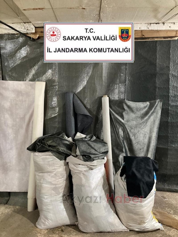 Fabrikadan çalınan malzemeler mısırlıktan çıktı