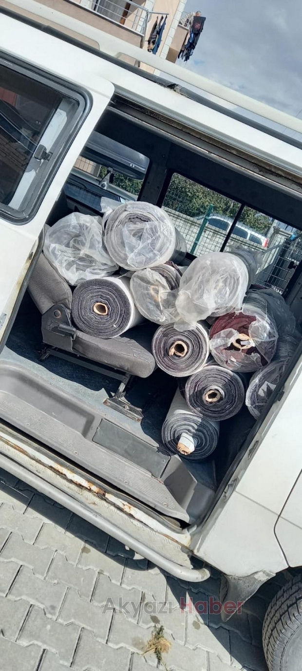 Fabrikadan çalınan malzemeler mısırlıktan çıktı