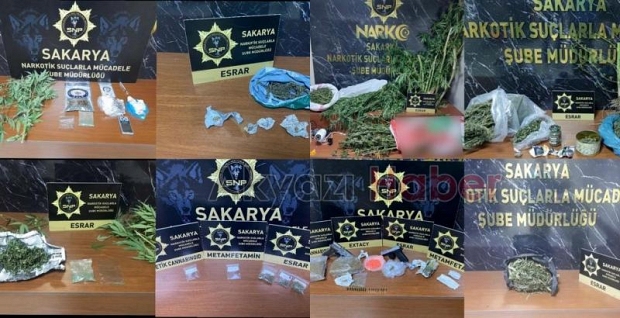 Uyuşturucu operasyonlarında 100 gözaltı