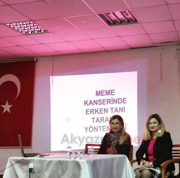 Karapürçek Halk Eğitim kursiyerlerine konferans