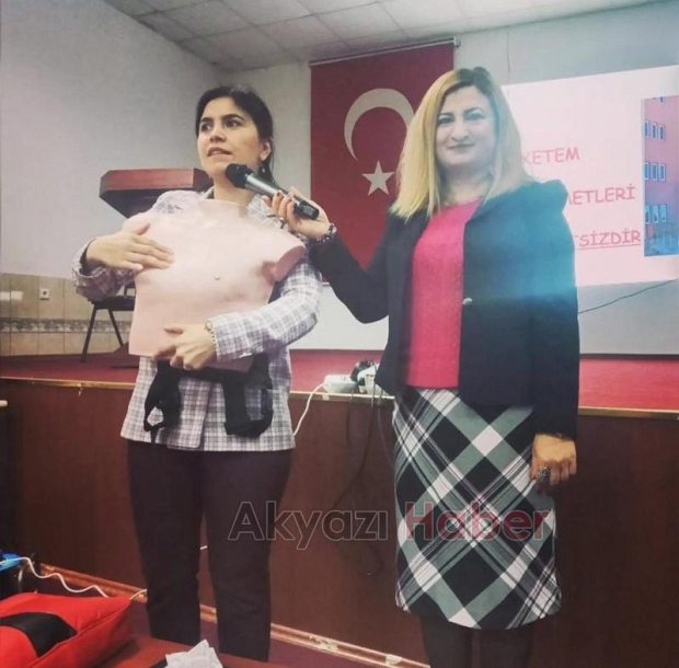 Karapürçek Halk Eğitim kursiyerlerine konferans