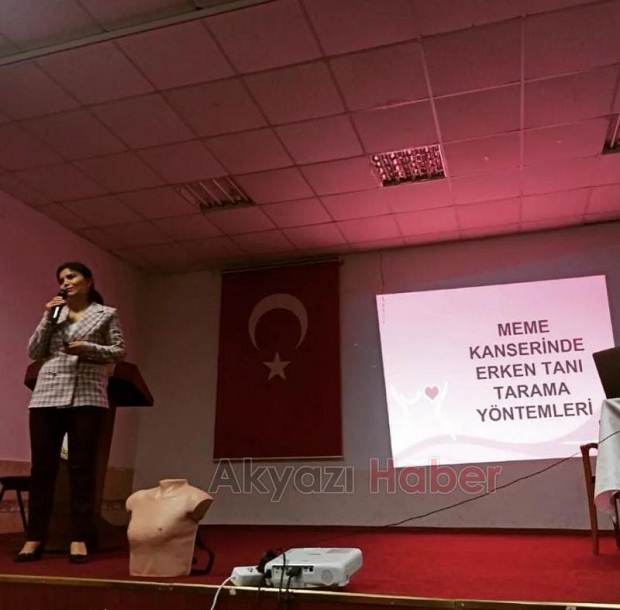 Karapürçek Halk Eğitim kursiyerlerine konferans