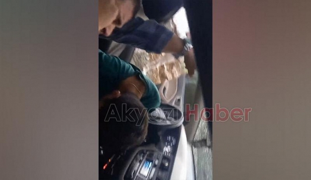  Bir grup gencin eğlence amaçlı çektiği video hayrete düşürdü