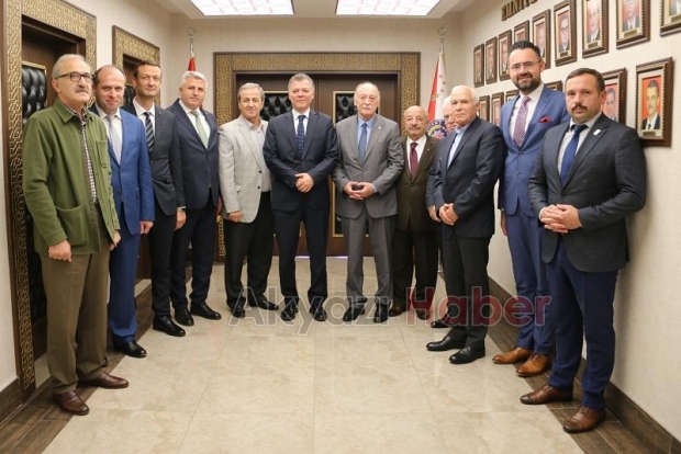 ATSO Başkanı Bayraktar'dan Emniyet Müdürü'ne ziyaret