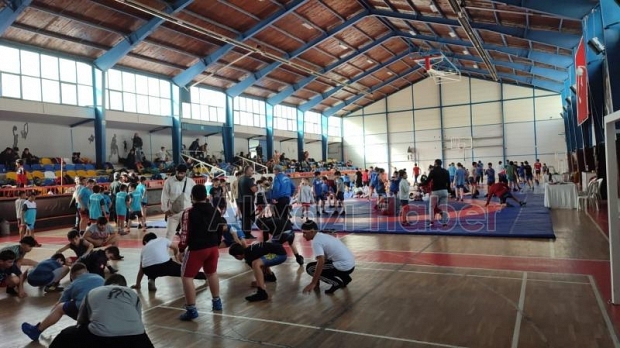 Akyazı’da Güreş Cumhuriyet Kupası Müsabakaları Nefesleri kesti