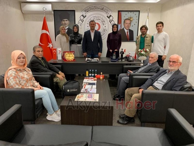 Kızılay Akyazı basın mensuplarıyla bir araya geldi