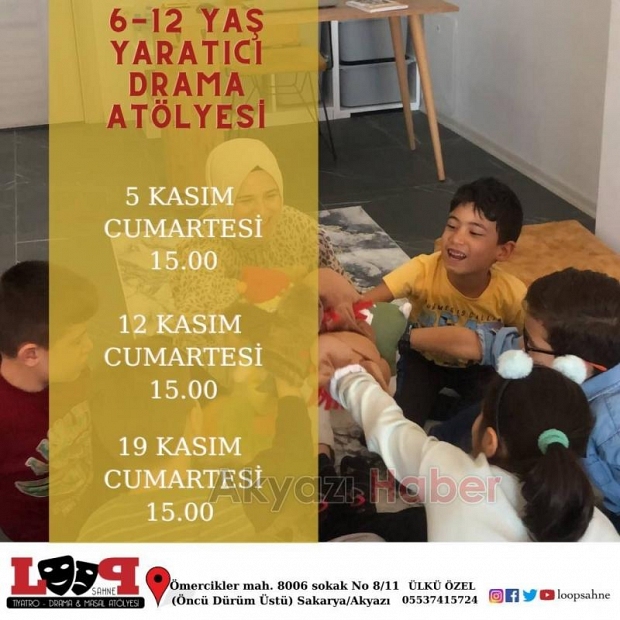 Akyazı'nın İlk Sanat ve Çocuk Etkinlik Atölyesi