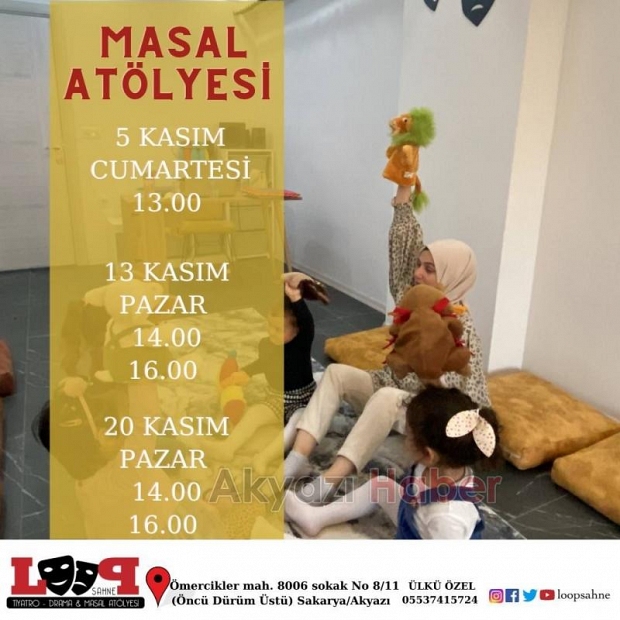 Akyazı'nın İlk Sanat ve Çocuk Etkinlik Atölyesi