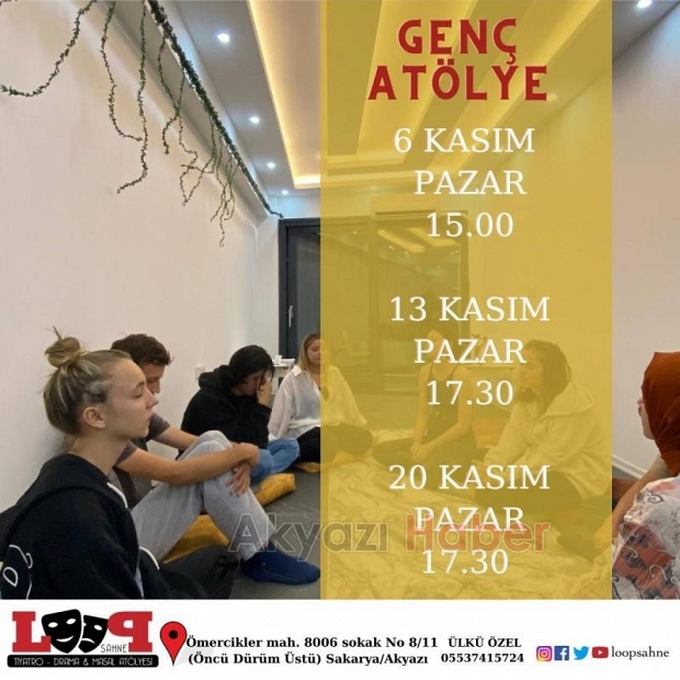 Akyazı'nın İlk Sanat ve Çocuk Etkinlik Atölyesi