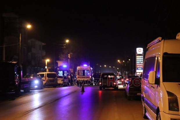 Akyazı'da kaza 2 yaralı