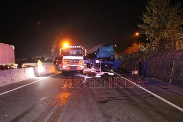 D-650 savaş alanına döndü: 1 ölü, 1 yaralı